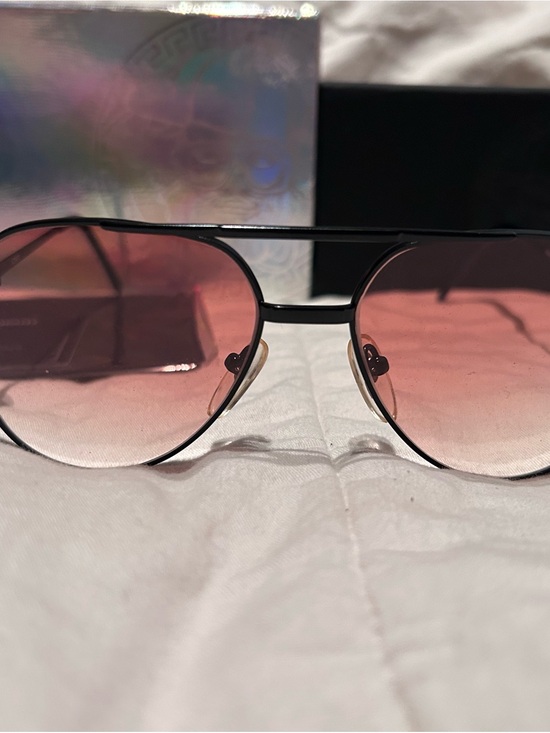 Conti Senators Aviator Sunglasses with Pink Gradient Lenses Vintage Frames main image 6